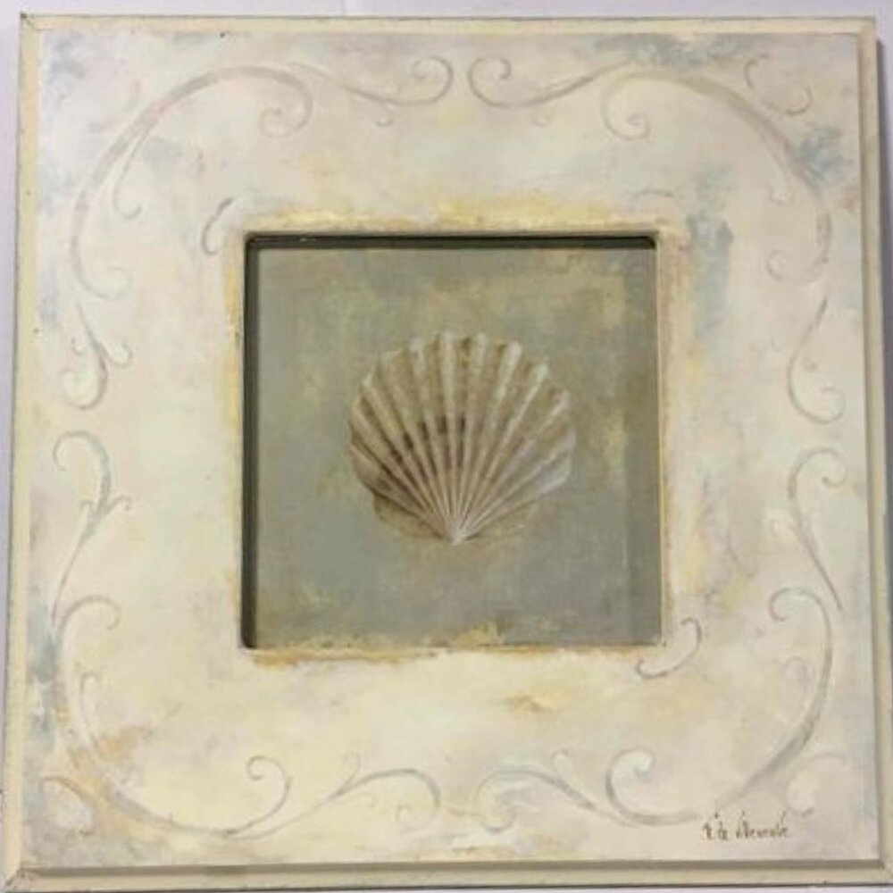Signed Seashell by Fabrice De Villeneuve